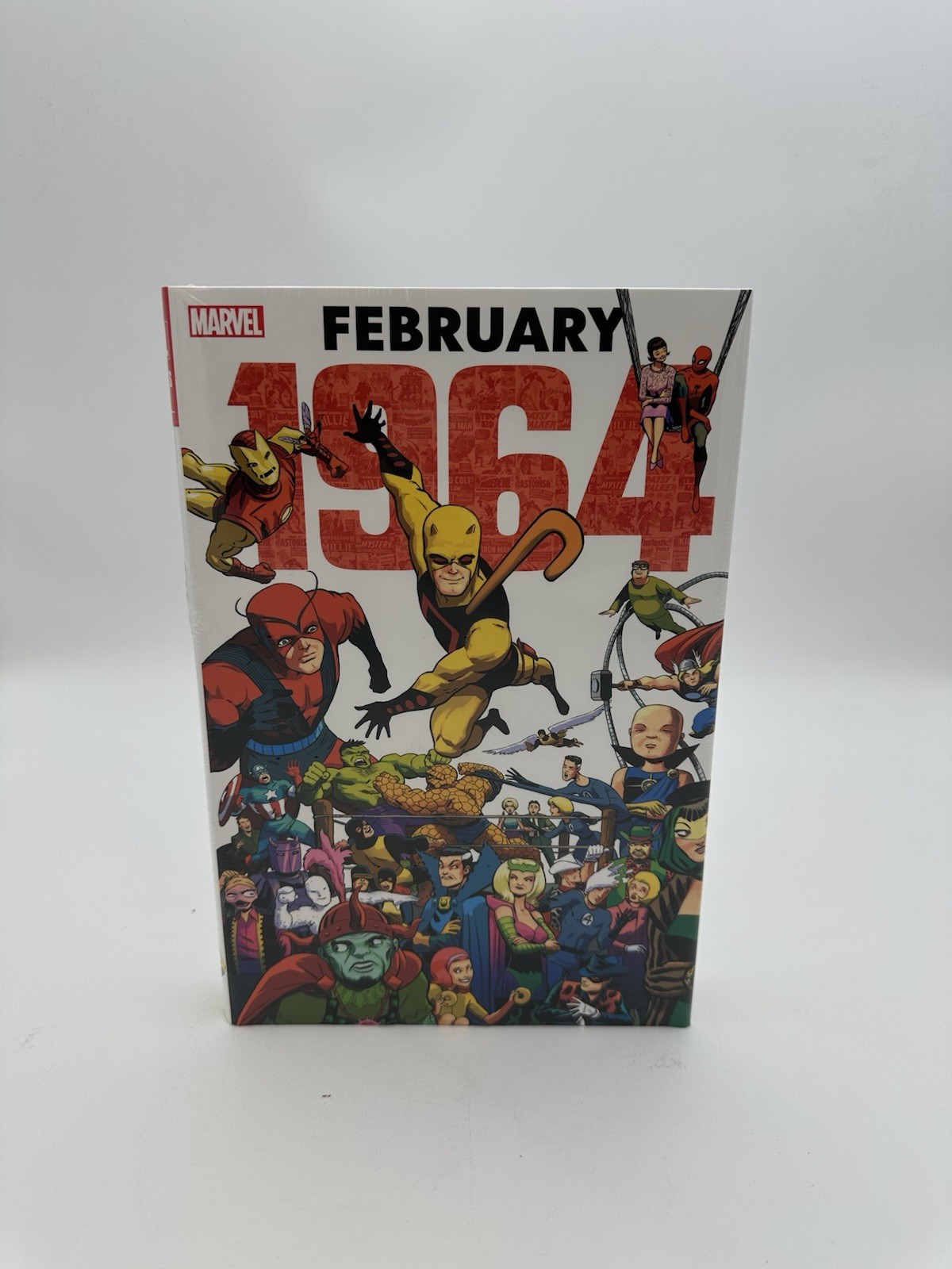 Marvel February 1964 Omnibus REGULAR COVER HC SEALED 1st Daredevil Appearance Marvel February 1964 Omnibus REGULAR COVER HC SEALED 1st Daredevil Appearance