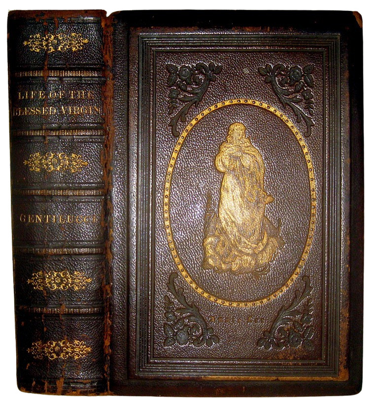 1856 VIRGIN MARY LIFE OF CHRISTIAN DEVOTIONAL HOLY FAMILY JESUS CHRIST ILLUSTR.