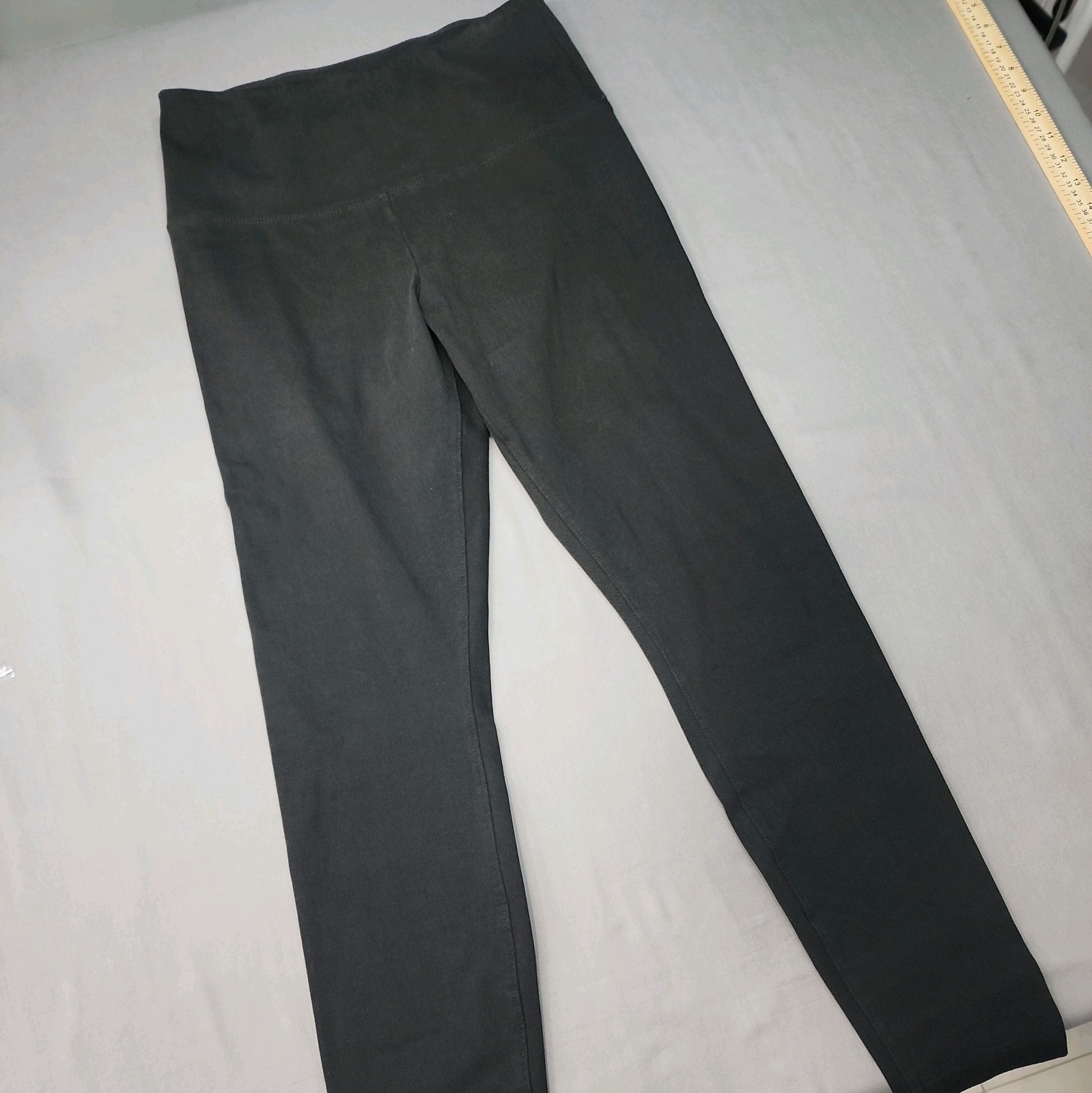 Lysse Black High Waisted Stretch Denim Leggings Jeggings Size Medium Casual Lysse Black High Waisted Stretch Denim Leggings Jeggings Size Medium Casual