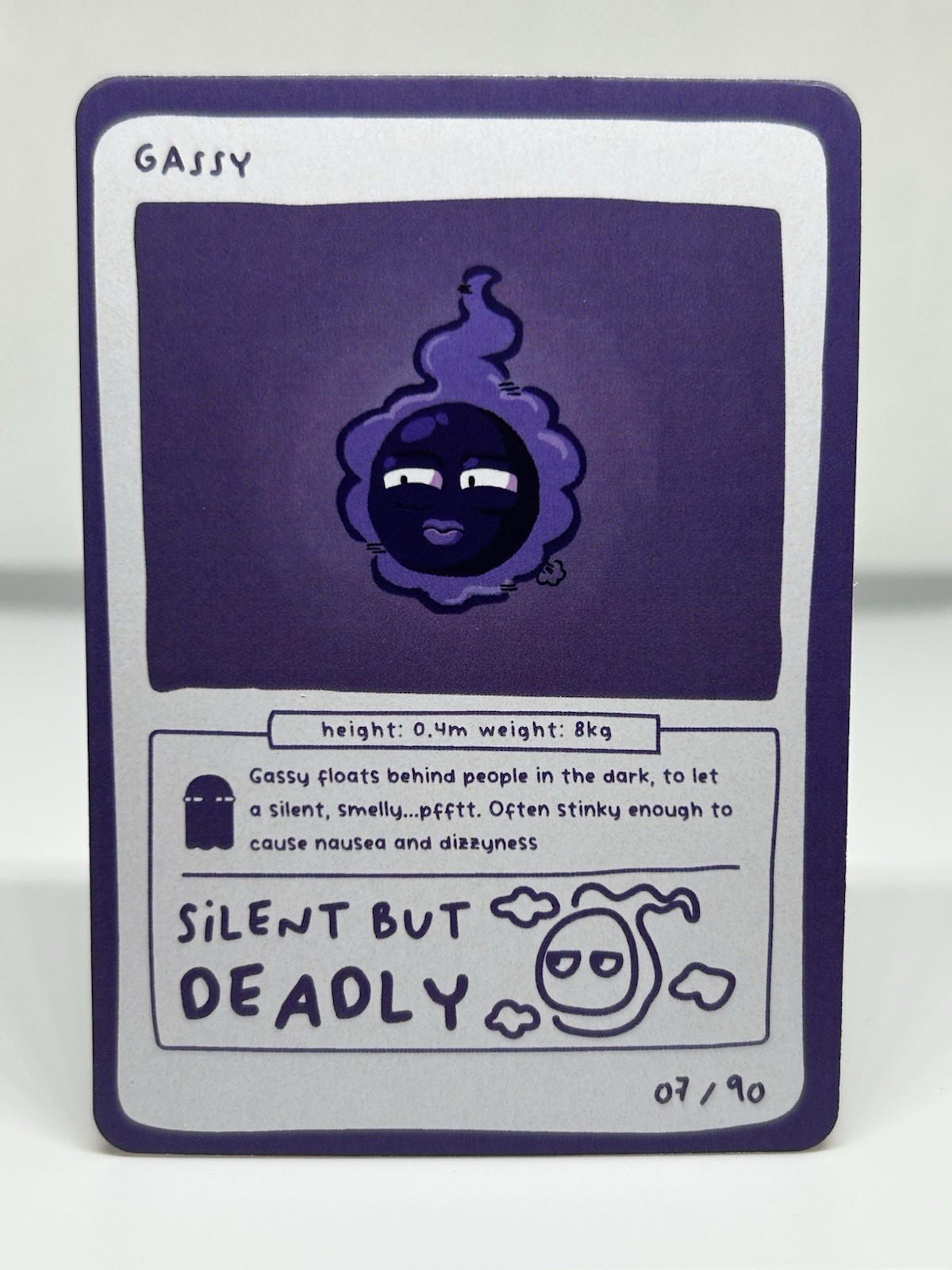 GASTLY x GASSY 7/90 - POKEDOODLES