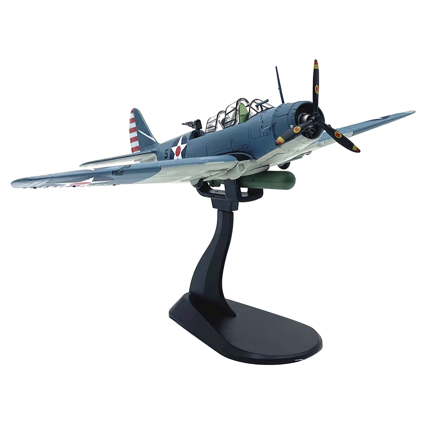 1/72 American TBD Torpedo Bomber Alloy Aircraft Model Military Airplane Display