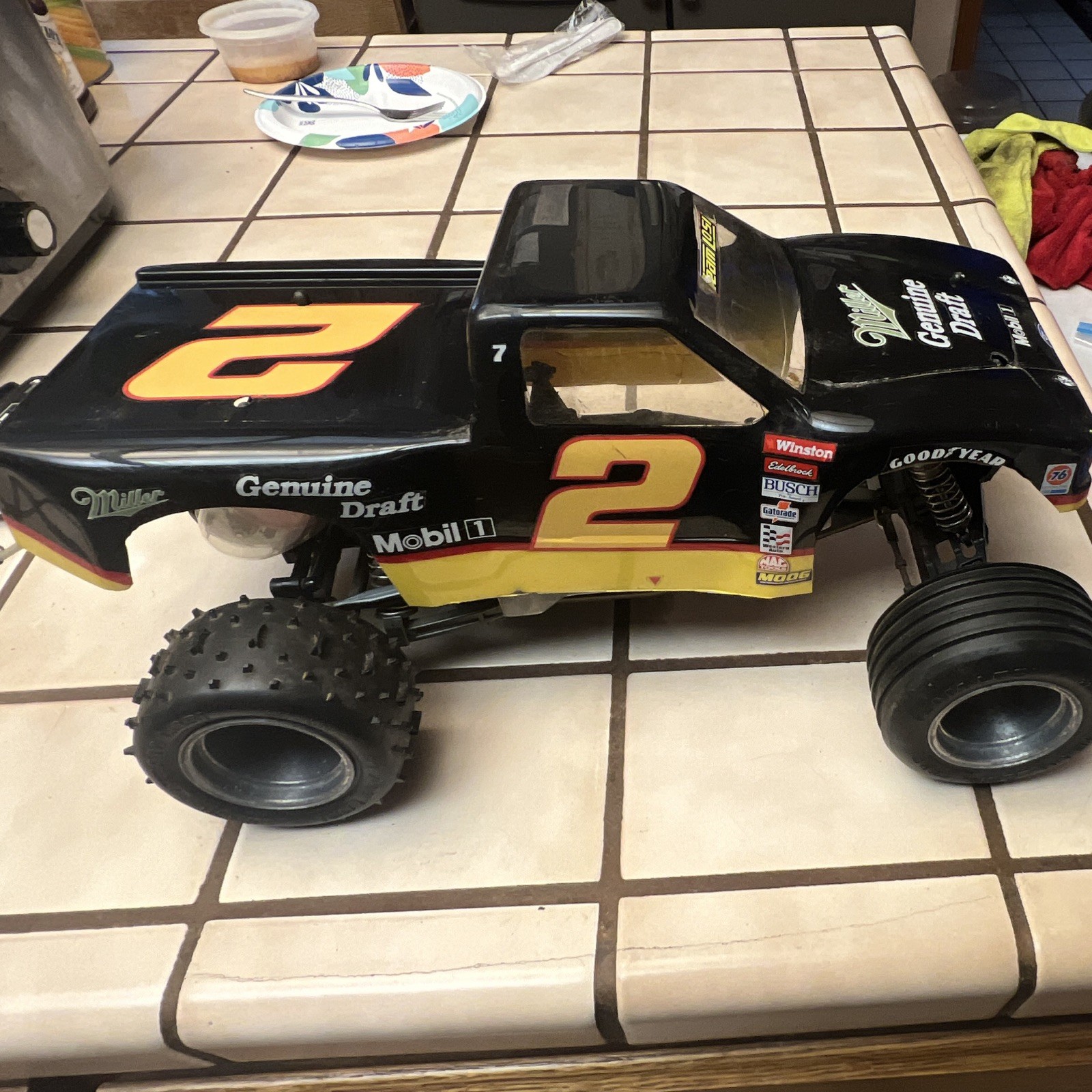 Vintage Team Losi jrxt 1:10 Electric 2WD Brushed Off-Road Truck Ford Body Vintage Team Losi jrxt 1:10 Electric 2WD Brushed Off-Road Truck Ford Body