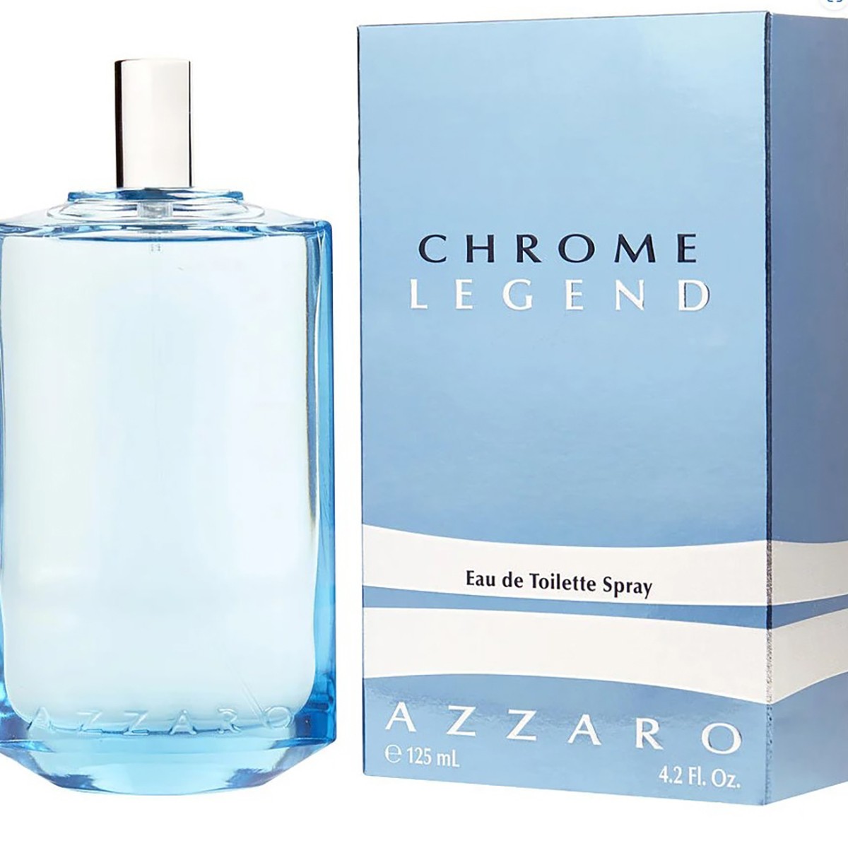 Azzaro Men\'s Chrome Legend EDT Spray 4.2 oz Fragrances 3351500015245