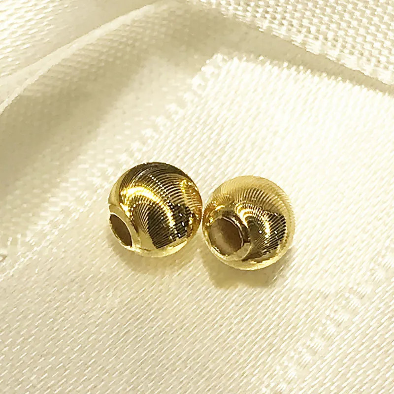 18K Real Solid Gold Spacer Beads Jewelry findings 18K Real Solid Gold Spacer Beads Jewelry findings