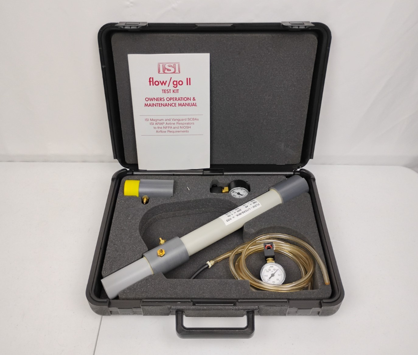 Avon ISI Flow Go II Test Kit for Airline Respirators and SCBAs