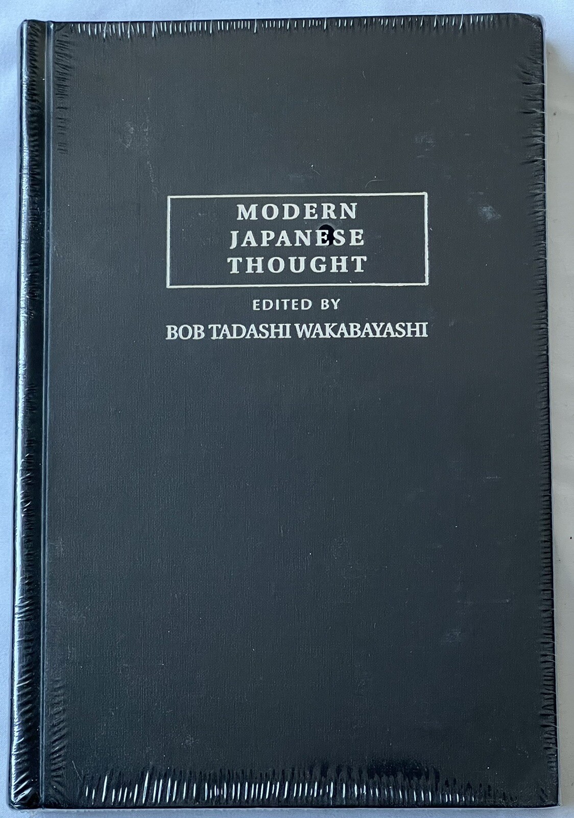 Modern Japanese Thought by Bob T. Wakabayashi (English) Hardcover Book