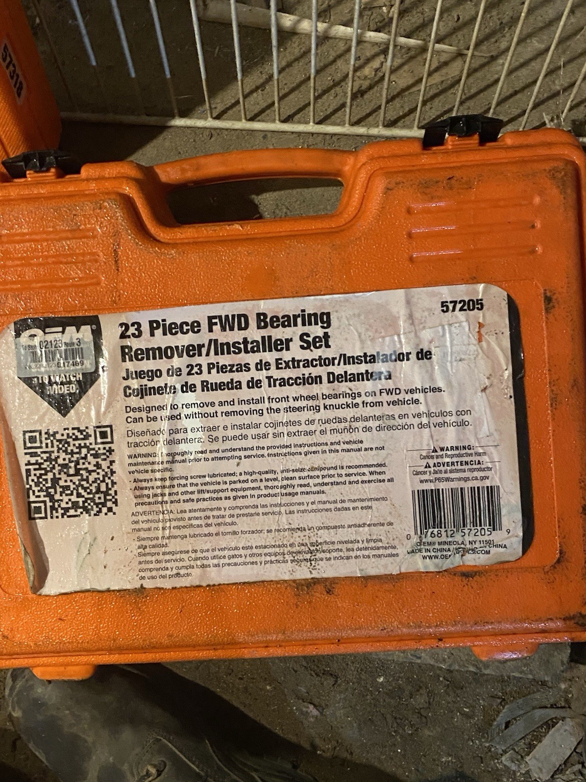 23 Piece FWD Bearing Remover Installer Set 23 Piece FWD Bearing Remover Installer Set