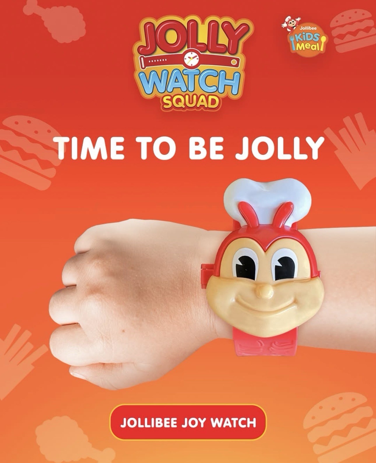 JOLLIBEE KIDDIE MEAL  JOLLY WATCH PHILIPPINES EXCLUSIVE  US SELLER