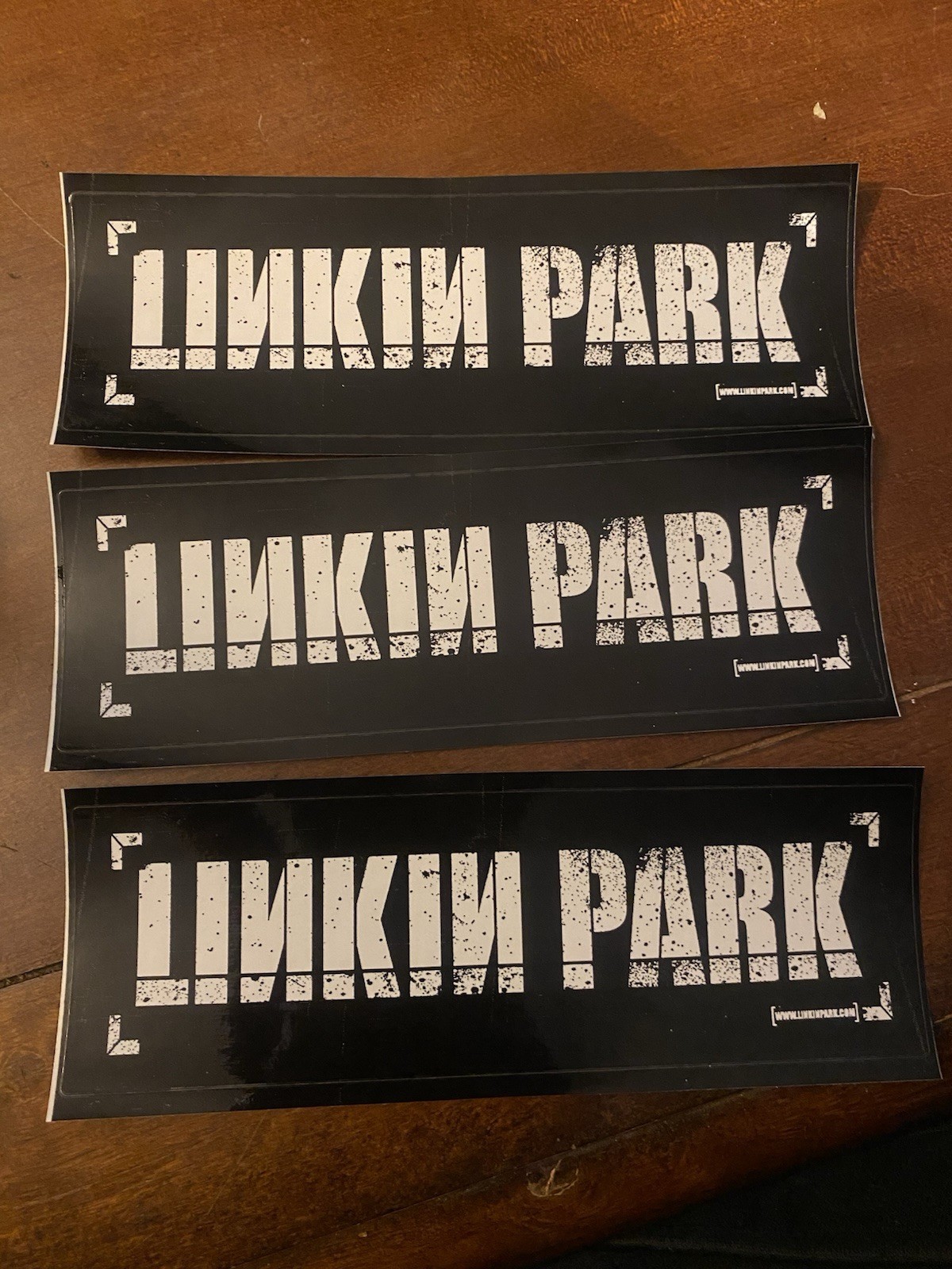 Vintage Linkin Park Hybrid Theory Promo Sticker Lot of 3 Chester Bennington Korn
