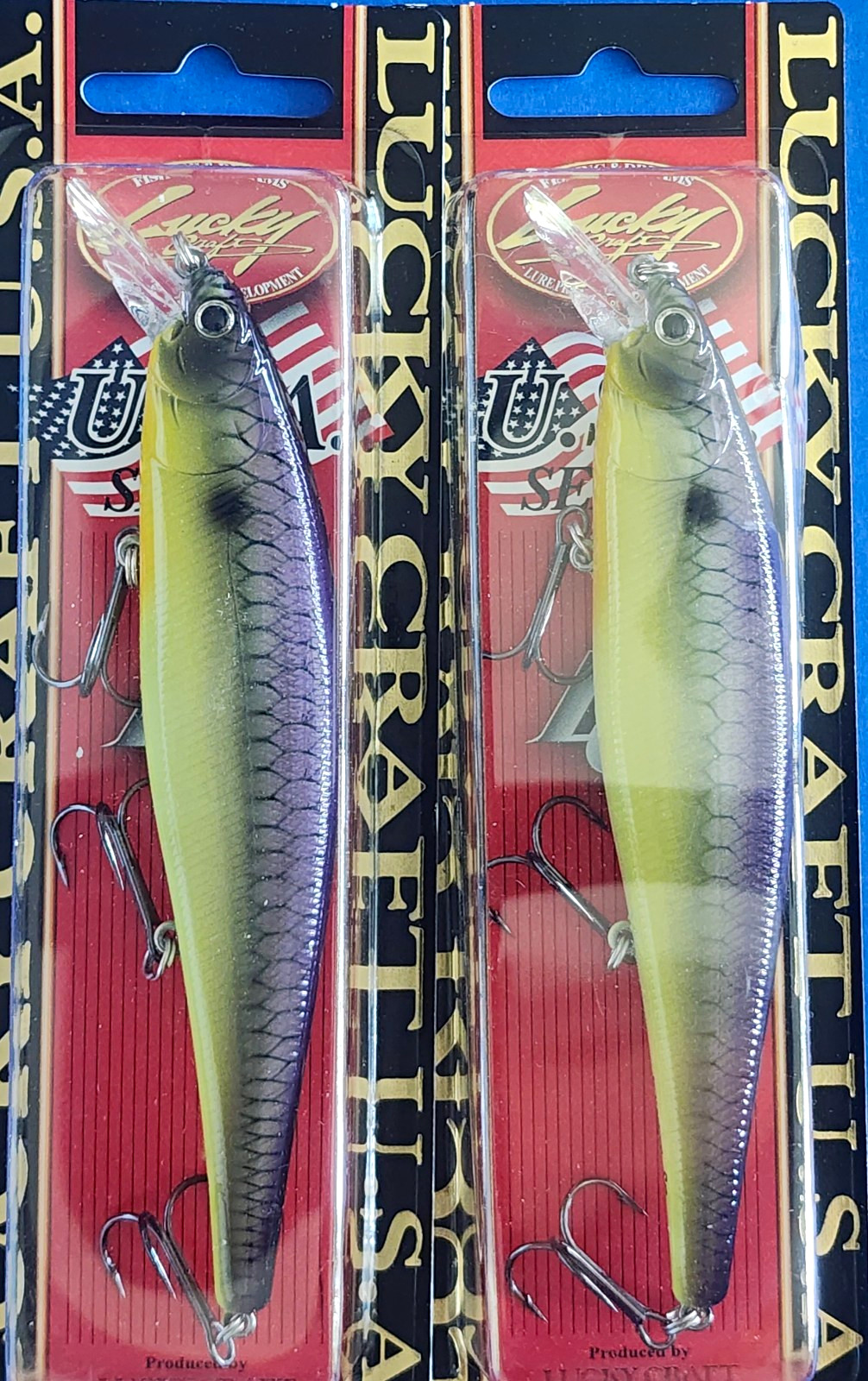 Lucky Craft Pointer 128 SP Suspending Crankbait 5in 1oz 5ft (2-Pack) Lucky Craft Pointer 128 SP Suspending Crankbait 5in 1oz 5ft (2-Pack)