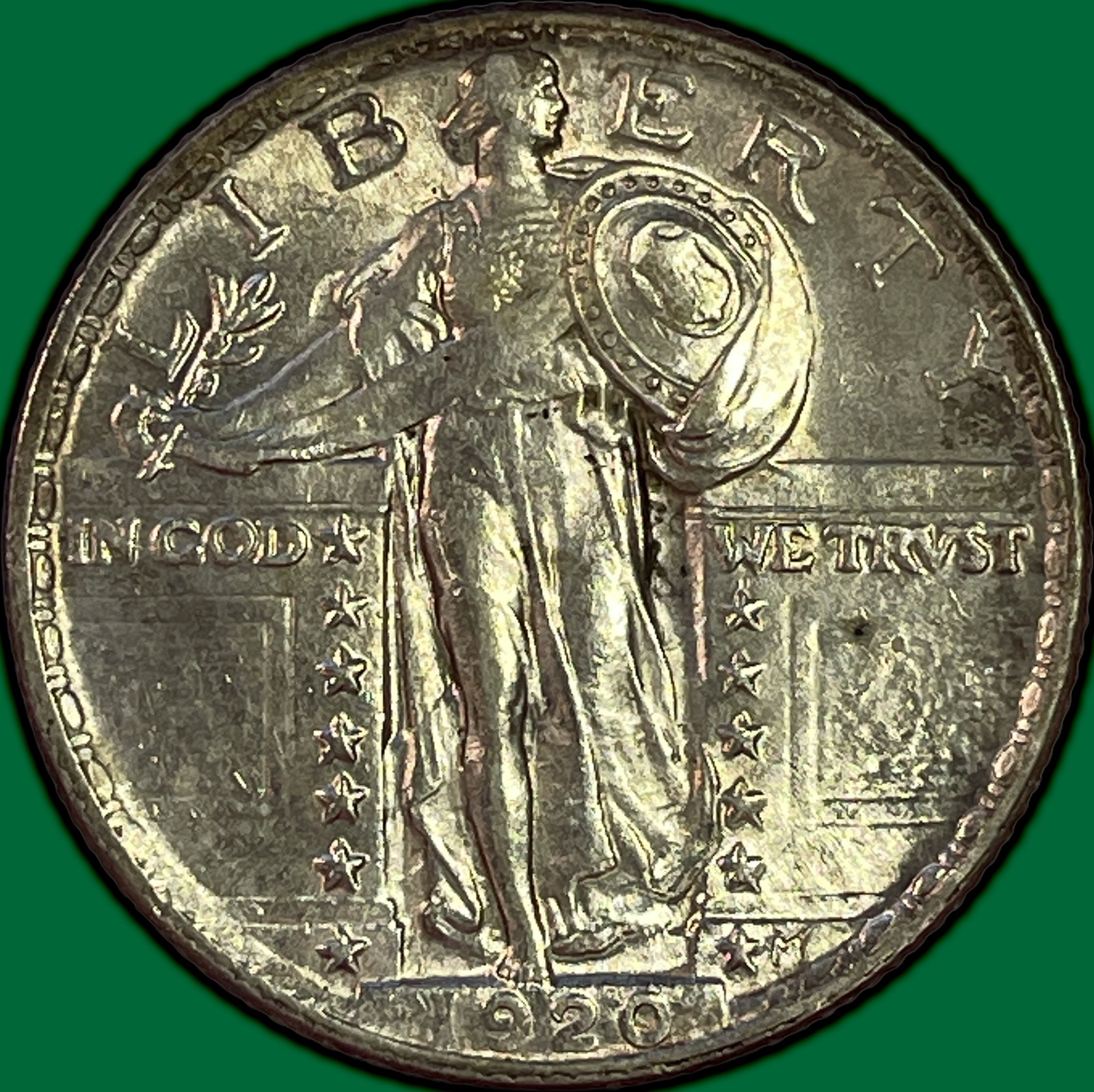 1920 Standing Liberty Quarter Gem Brilliant Uncirculated Gem BU Coin #47932