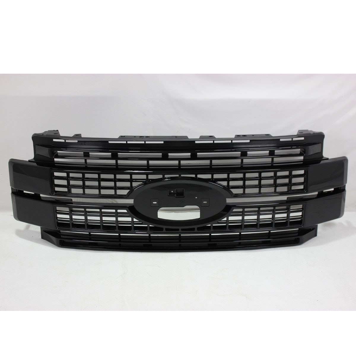 G1 Shadow Black Grille Platinum Style Grill For 2017-2019 Ford F250 F350 F-250