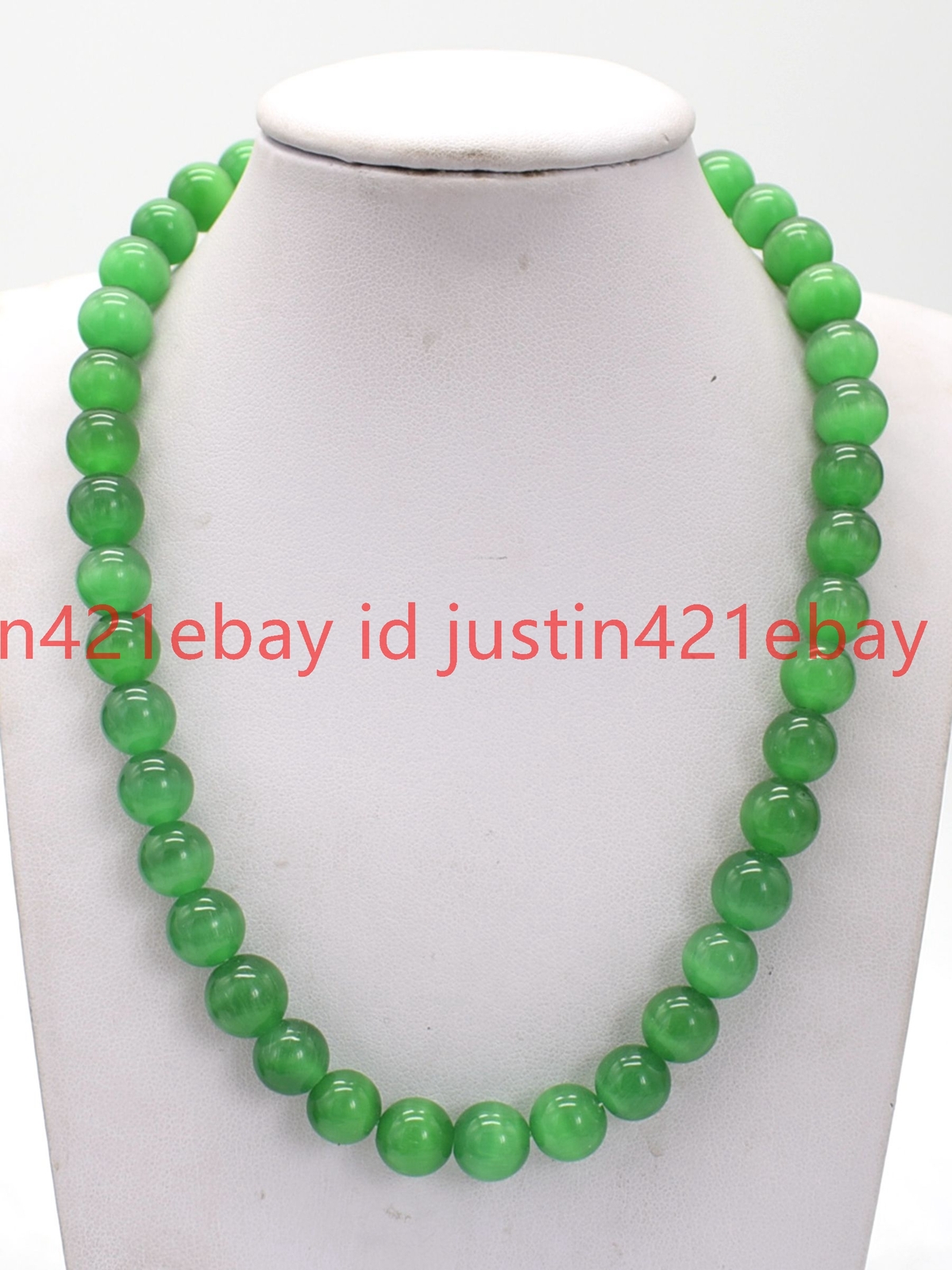 Pretty 6/8/10/12mm Natural Multicolor Gemstone Round Beads Necklace 18\