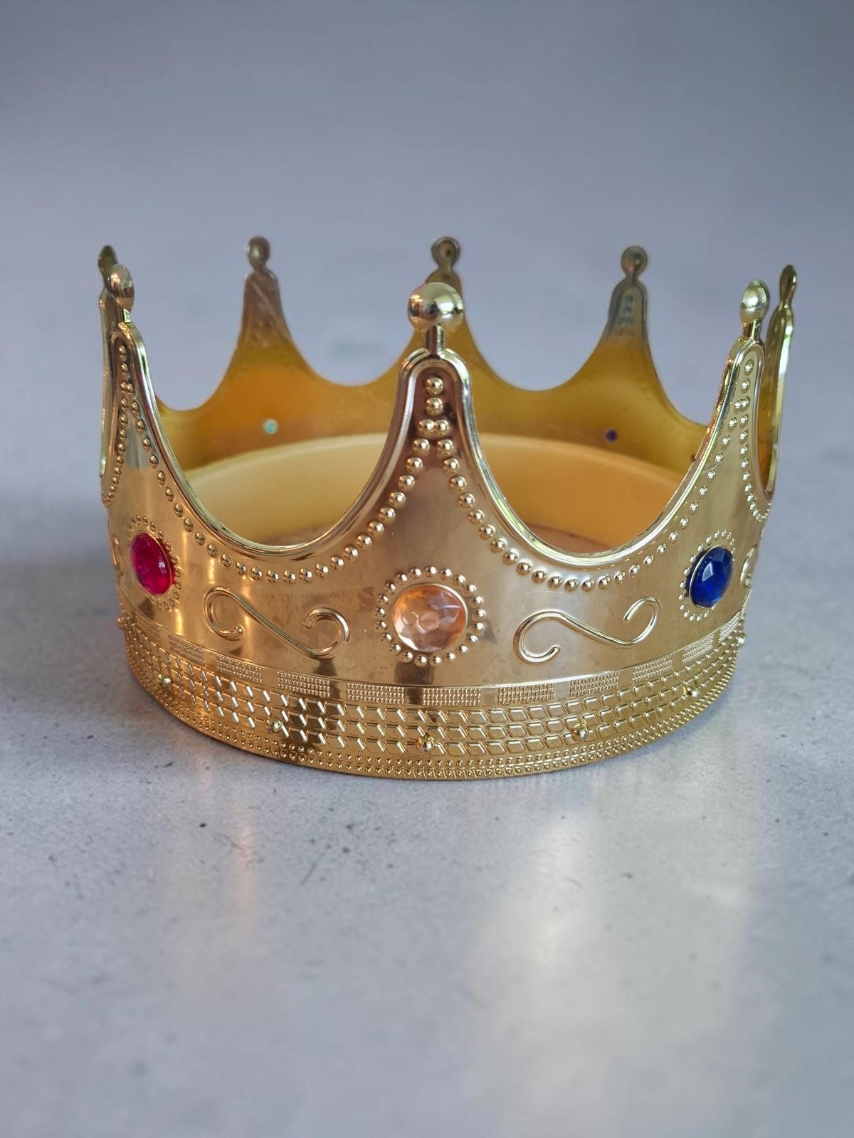 Regal King Adult Costume Crown