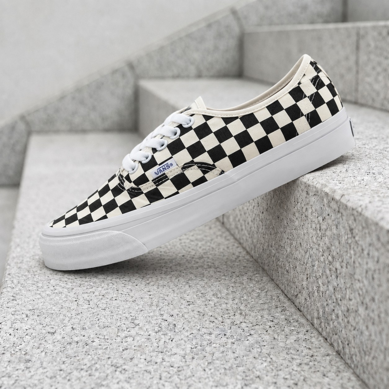 Vans LX Authentic Reissue 44 Checkerboard Black Off White VN000CQA2BO Men's New