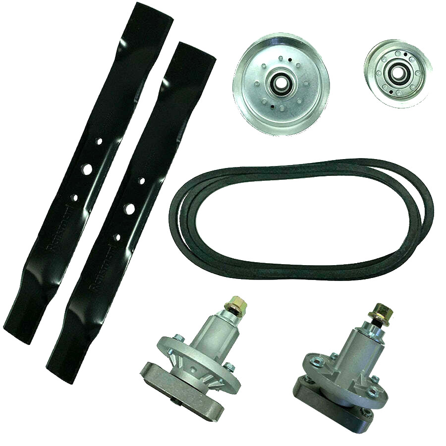 DECK KIT BLADE SPINDLE BELT IDLER FOR JOHN DEERE L100 L110 L118 L111 42 INCH
