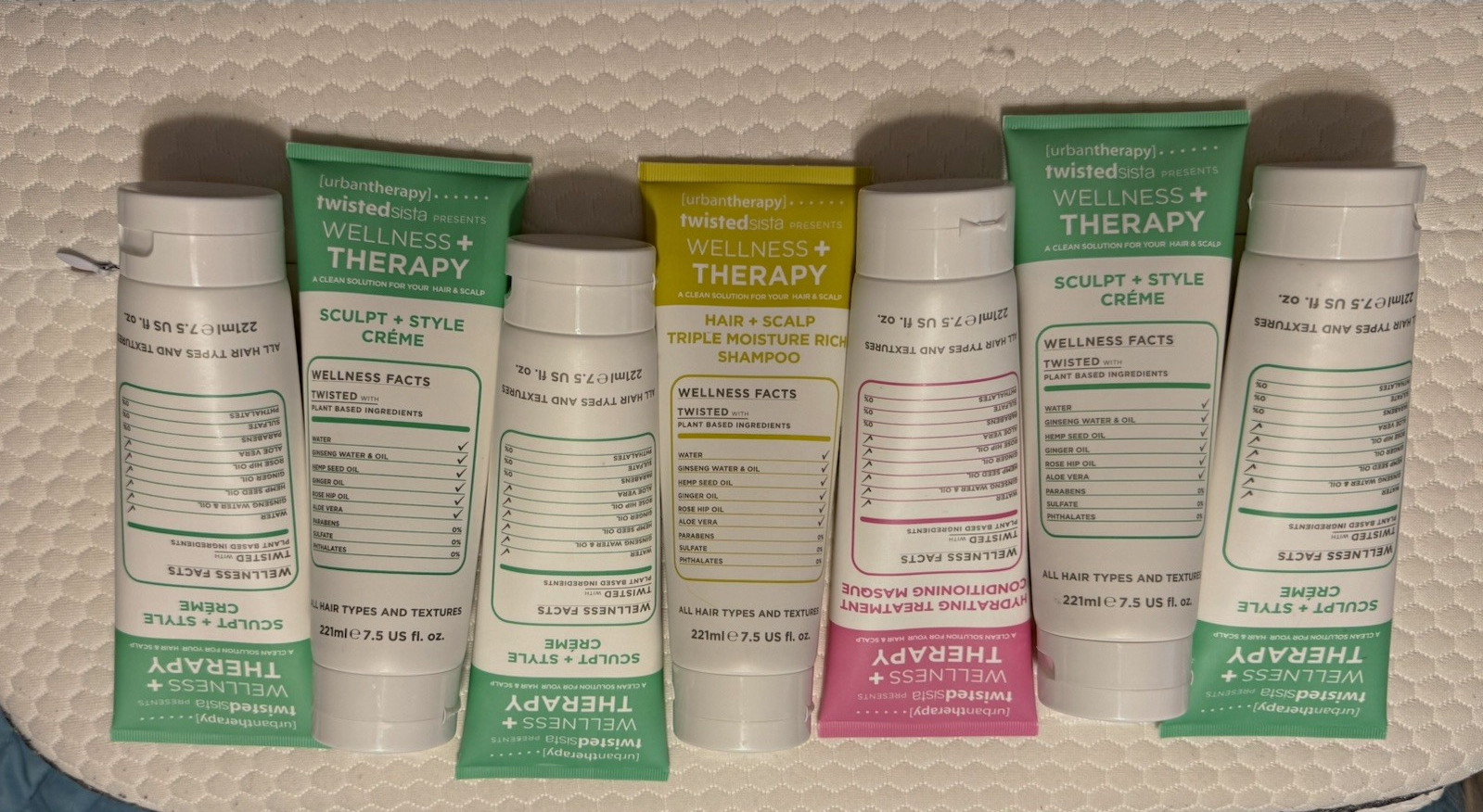 Set 7 Urban Therapy Twisted Sista Wellness+Therapy Sculpt+Style Creme 7.5oz NEW Set 7 Urban Therapy Twisted Sista Wellness+Therapy Sculpt+Style Creme 7.5oz NEW