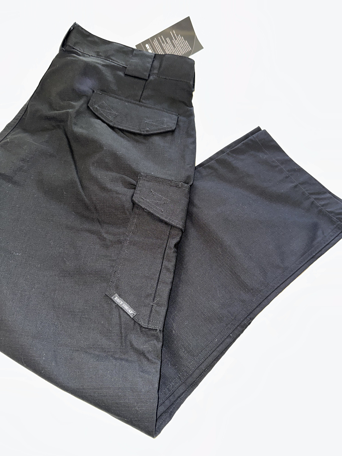 NEW Tact Squad T7512 Men’s Lightweight Tactical Ripstop Pants BLACK 42 x 30 NEW Tact Squad T7512 Men’s Lightweight Tactical Ripstop Pants BLACK 42 x 30