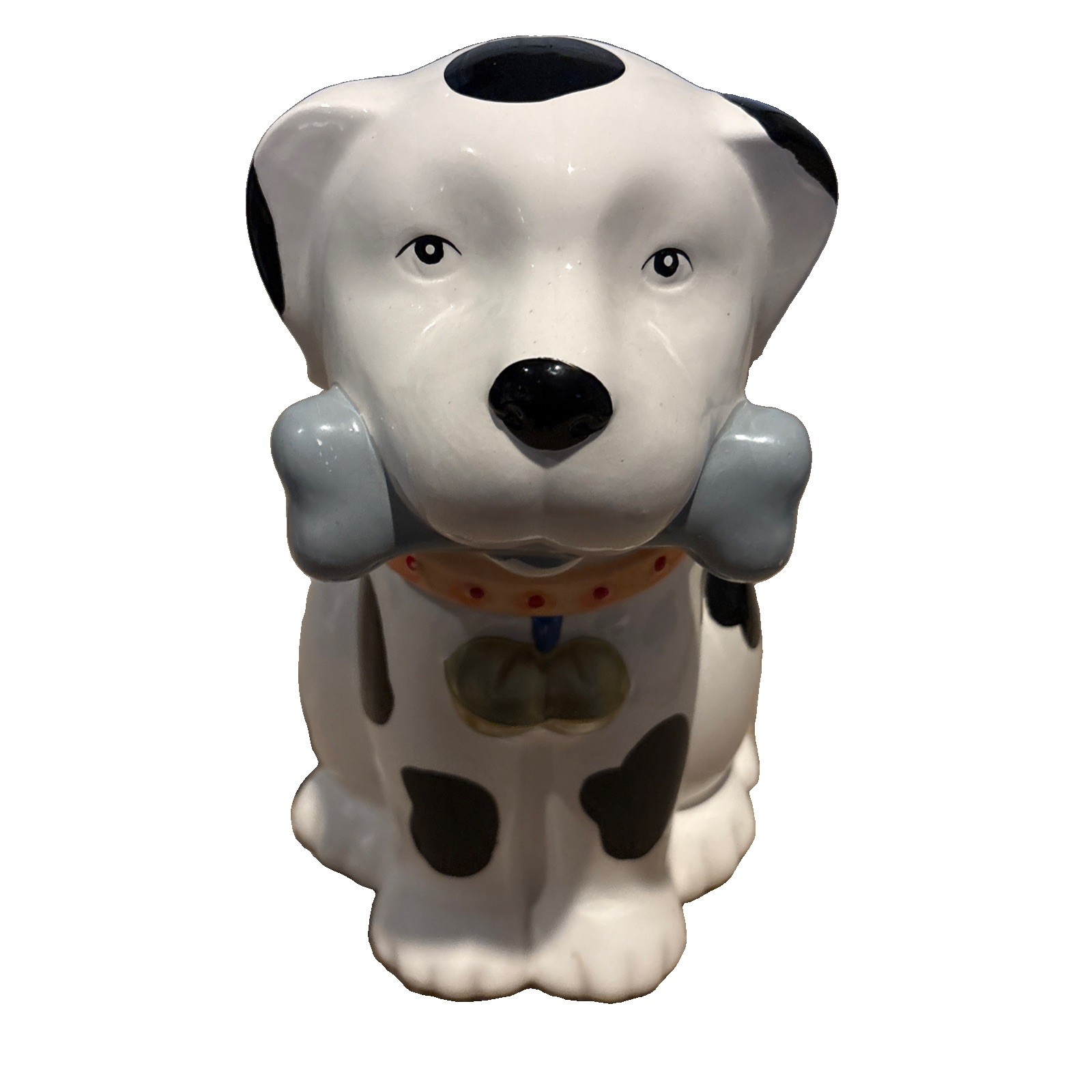 Vintage Ceramic Doggie Cookie Jar King Fong Pottery Corp 11 Inches Tall