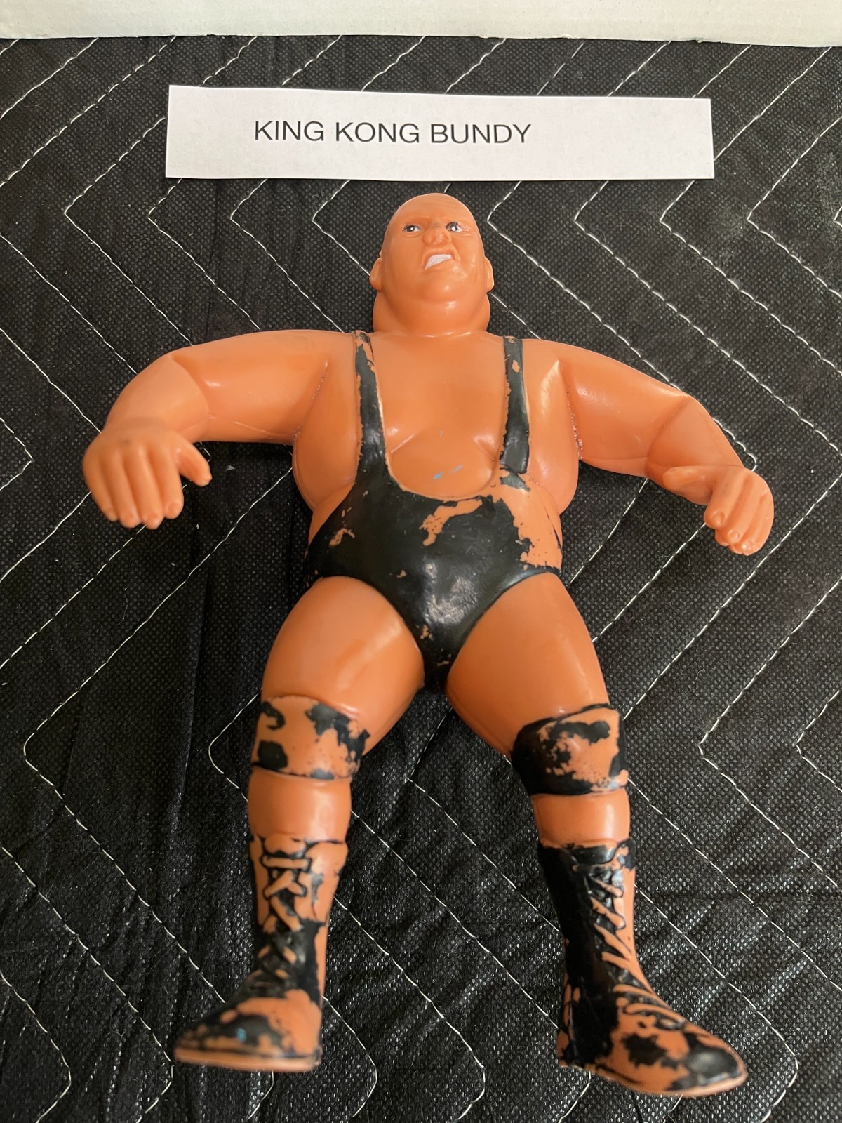 Vintage 1985 LJN Titan Sports WWF King Kong Bundy 8 Vintage 1985 LJN Titan Sports WWF King Kong Bundy 8