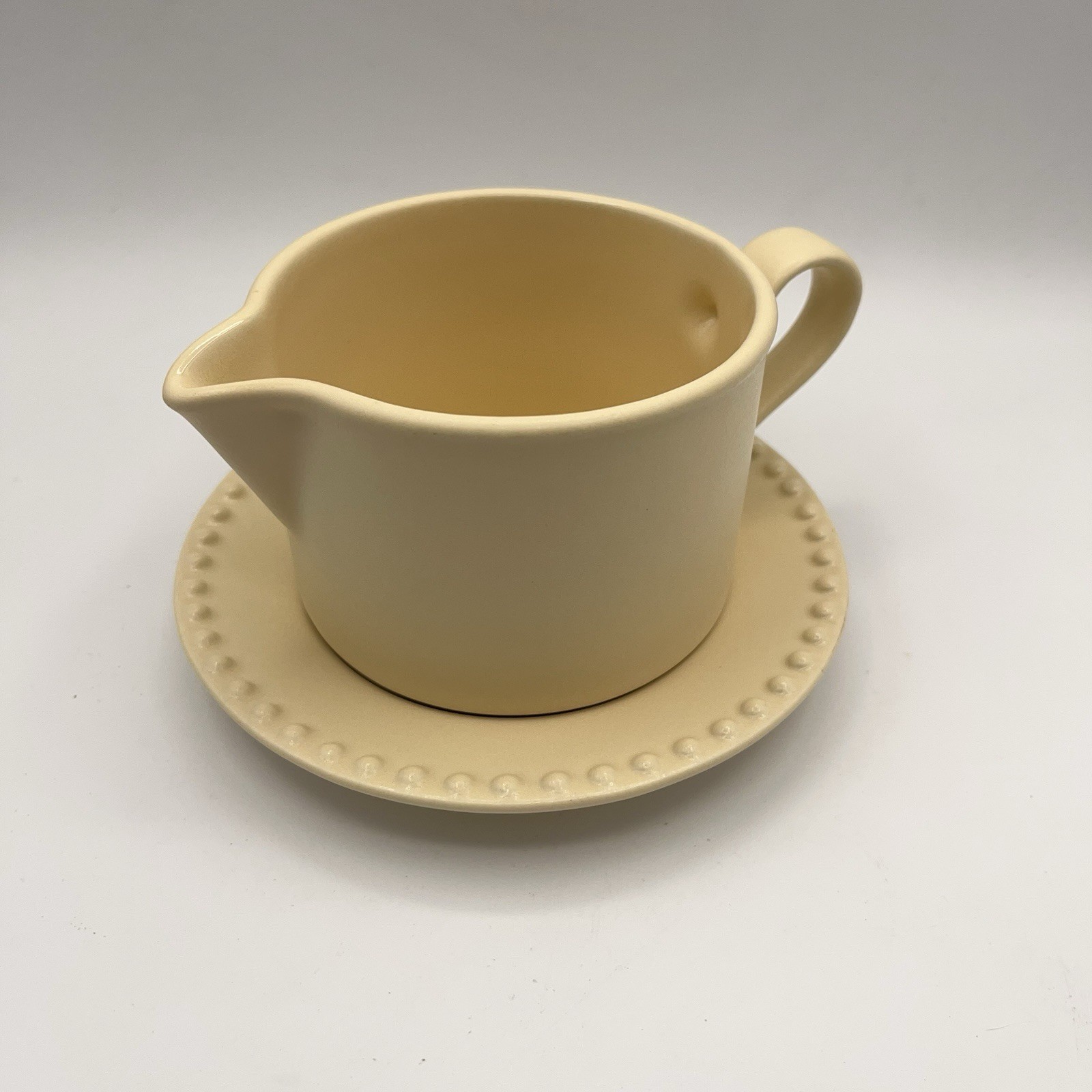 DANSK RONDURE WHEAT Gravy Boat & Underplate