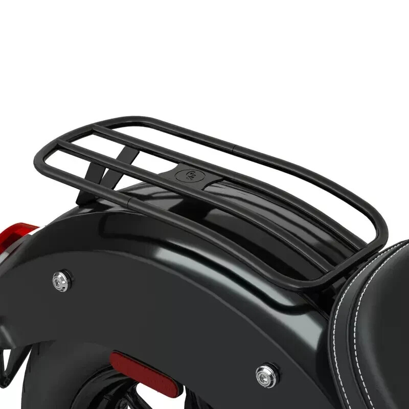OEM Indian Solo Luggage Rack, Thunder Black 2885133-266 OEM Indian Solo Luggage Rack, Thunder Black 2885133-266