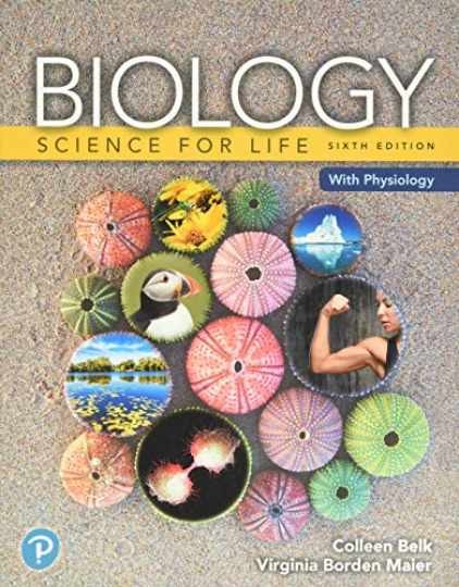 Biology: Science for Life with - Paperback, by Belk Colleen; Maier - Acceptable