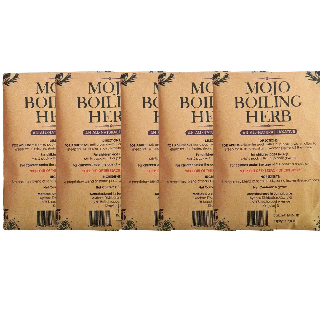 Mojo Herb, Jamaican Mojo Herb, Pack Of 5, Detox - Tariffs are paid by us for US Mojo Herb, Jamaican Mojo Herb, Pack Of 5, Detox - Tariffs are paid by us for US