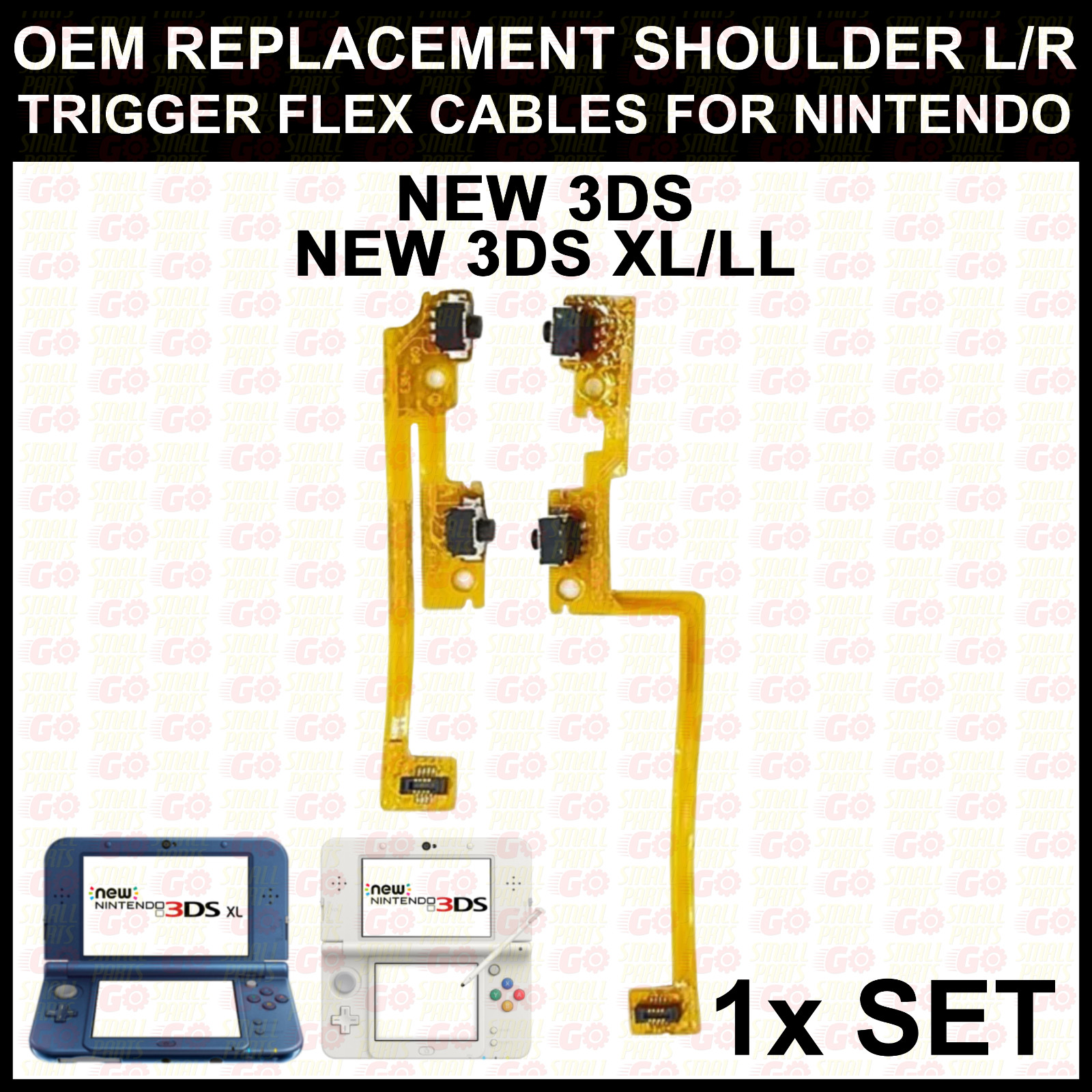 OEM Shoulder Trigger Button Left Right Flex Cable for Nintendo New/3DS/XL/LL OEM Shoulder Trigger Button Left Right Flex Cable for Nintendo New/3DS/XL/LL