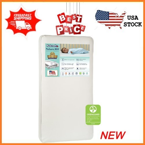Kolcraft Pediatric 800 Extra Firm Ultra Deluxe Crib Mattress and Toddler Mattres Kolcraft Pediatric 800 Extra Firm Ultra Deluxe Crib Mattress and Toddler Mattres