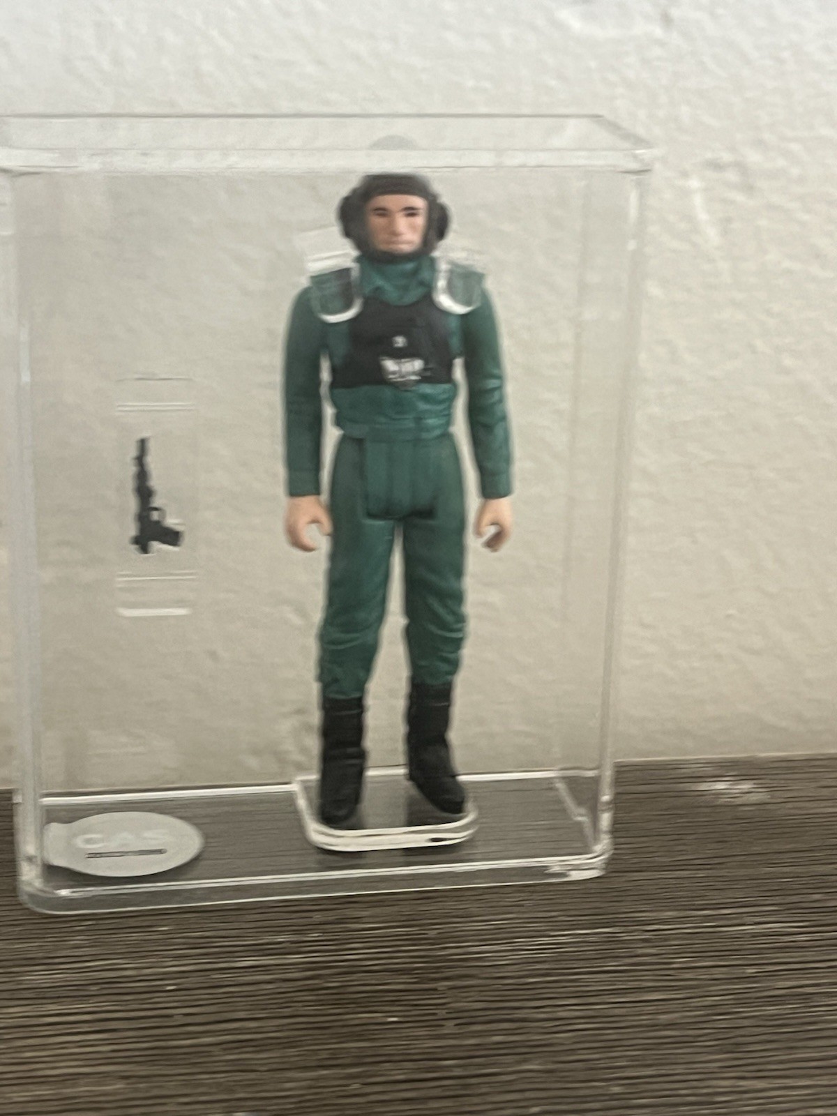 1985 Kenner Star Wars A-Wing Pilot Action Figure Last 17 POTF CAS 80 Graded 81.9