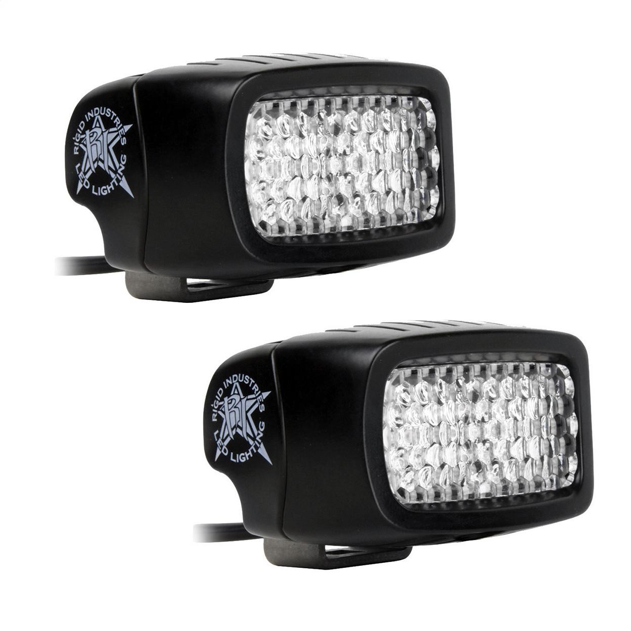 RIGID Industries 980003 Back-Up Kit, Includes 2 SR-M Series PRO Flood Diffused,