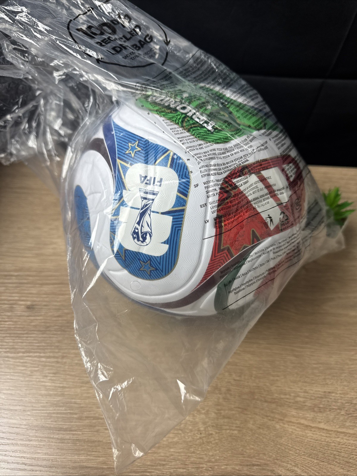 Trionda Authentic Adidas 2026 USA MEX CAN World Cup TRAINING Soccer Ball  Size 5