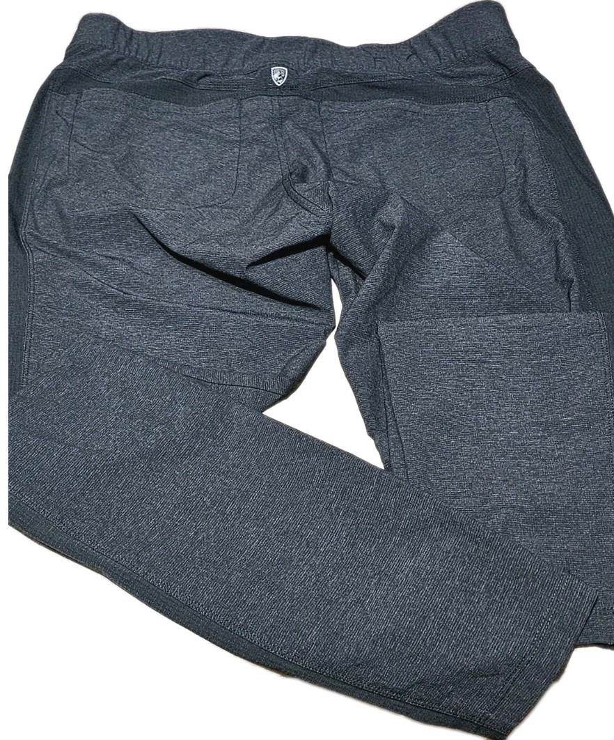 KUHL-Womens Hiking/Trail Jogger Pants, Charcoal Gray Nylon/Spdx-(M.Reg) New