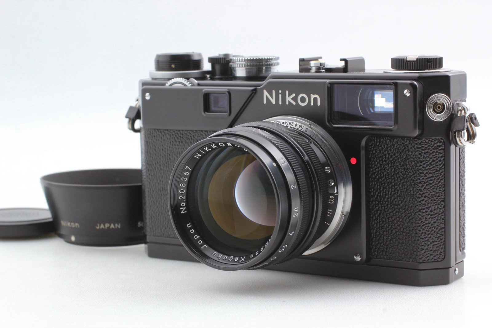 🎦Limited Black【 MINT 】Nikon S3 Rangefinder Film Camera 50mm f/1.4 Lens Read Dsp