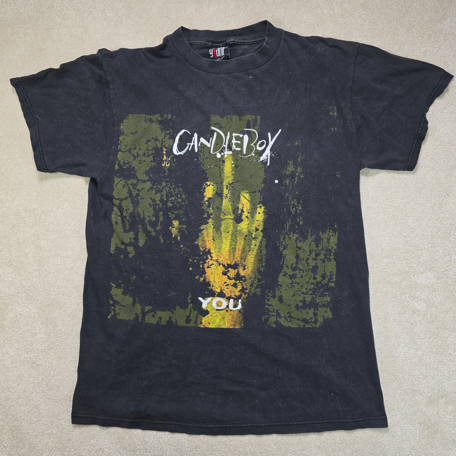 Vintage 90s Candlebox You Band Shirt L Giant Tee Jays Grunge Alternative Rock