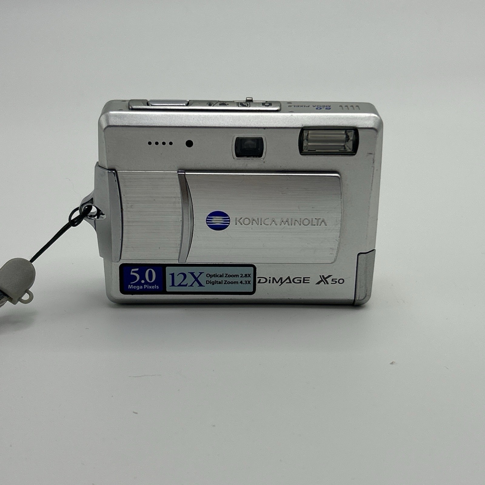 Konica Minolta DiMAGE X50 5MP Digital Camera 2.8X Optical Zoom Tested