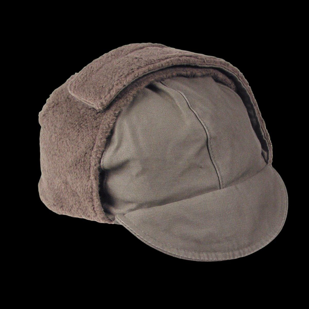 GERMAN MILITARY ARMY OD GREEN COLD WEATHER WINTER CAP/HAT EAR FLAPS 58 / 7 1/4 GERMAN MILITARY ARMY OD GREEN COLD WEATHER WINTER CAP/HAT EAR FLAPS 58 / 7 1/4