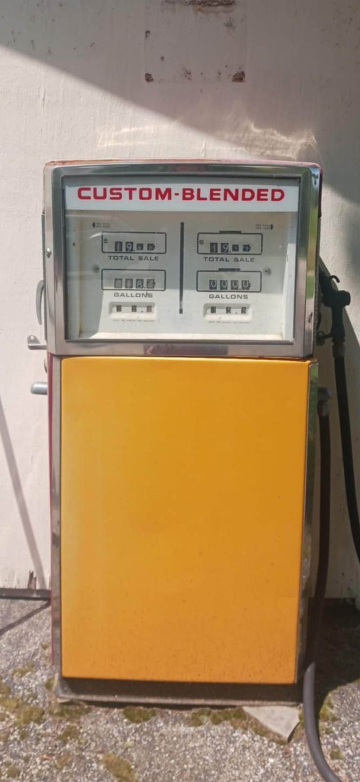 Vintage 1960s Wayne Model F-5 Blend-O-Matic Gas Pump - 