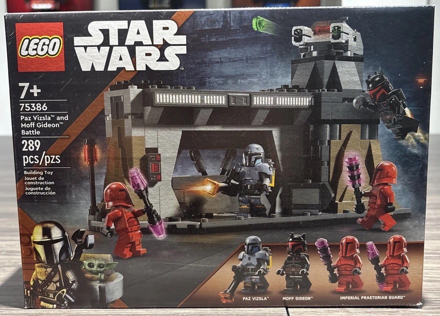 * RETIRED * LEGO (75386) Star Wars Paz Vizsla And Moff Gideon Battle BRAND NEW