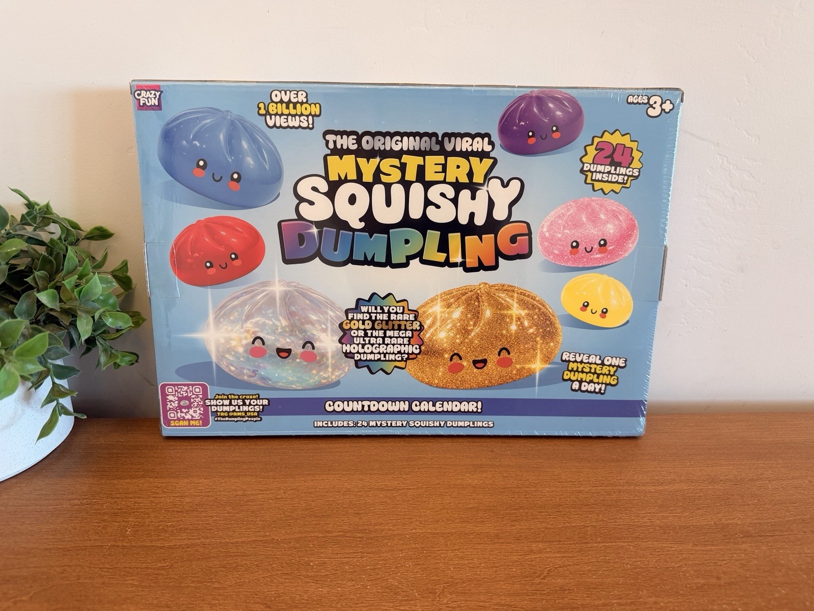 REAL RMS Crazy Fun Mystery Dumpling Advent Countdown Calendar 2026 24pc NEW