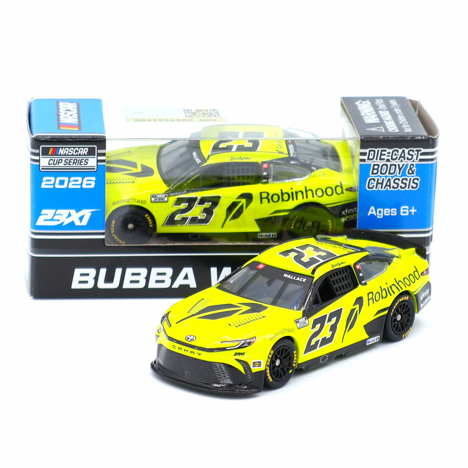 Bubba Wallace 2026 Robinhood 1:64 Nascar Diecast Bubba Wallace 2026 Robinhood 1:64 Nascar Diecast
