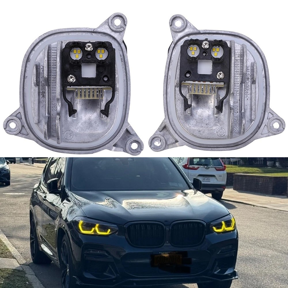 Lemon CSL Yellow DRL LED Module 63117466107/08 For BMW X3 X3M F97 G01 X4 X4M G02