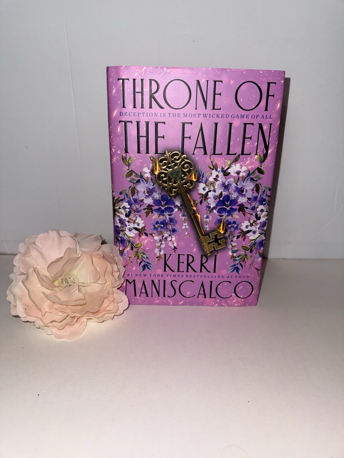 Throne of the Fallen Kerri Maniscalco Hardcover First Edition 2023 Fantasy