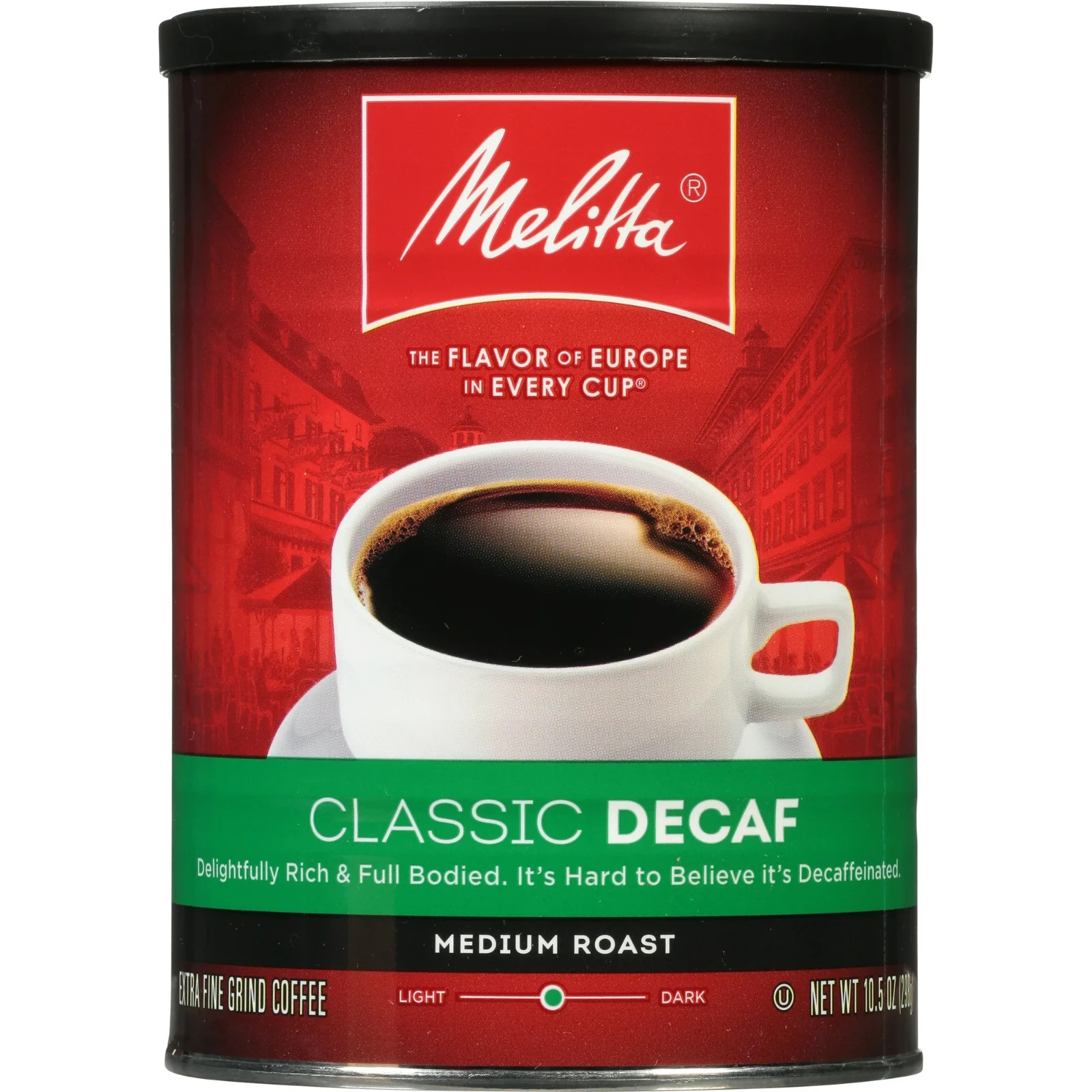 Melitta Classic Decaf (Single Pack) 10.5 Ounce Classic Decaf Coffee Melitta Classic Decaf (Single Pack) 10.5 Ounce Classic Decaf Coffee
