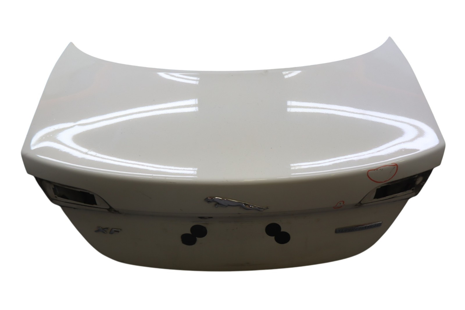 09-11 Jaguar XF XFR Rear Tailgate Trunk Lid Shell Panel White C2Z18986 Oem