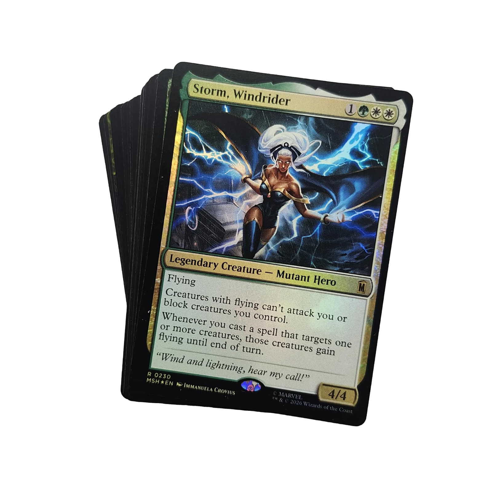 MTG Storm, Windrider Marvel Super Heroes Commander EDH Deck
