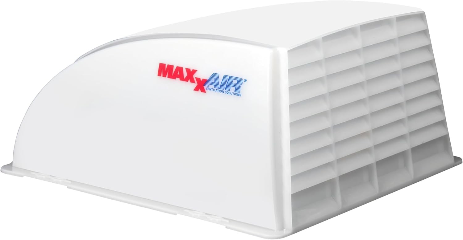 MAXXAIR Maxx I+ RV Vent Cover, Zero-Leak, Easy Install, White, 00-933051