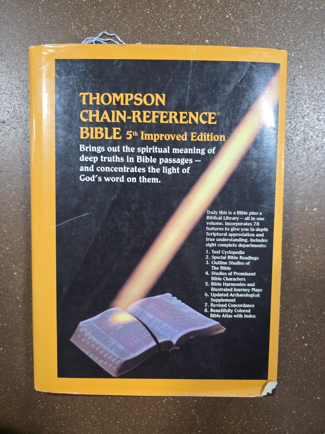 KJV Thompson Chain Reference Bible Fifth-Improved Wide Margin Edition 1988