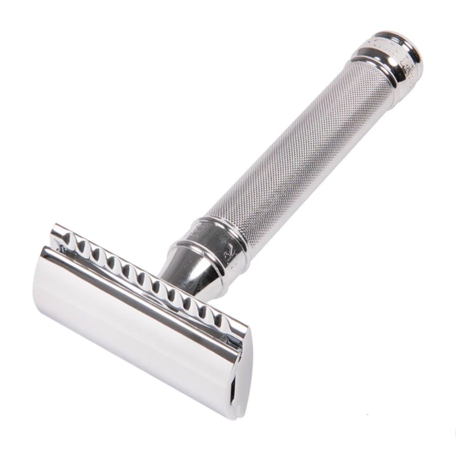 Edwin Jagger DE89BA11BL Chrome Barley Handle Double Edge Razor-Free Shipping Edwin Jagger DE89BA11BL Chrome Barley Handle Double Edge Razor-Free Shipping